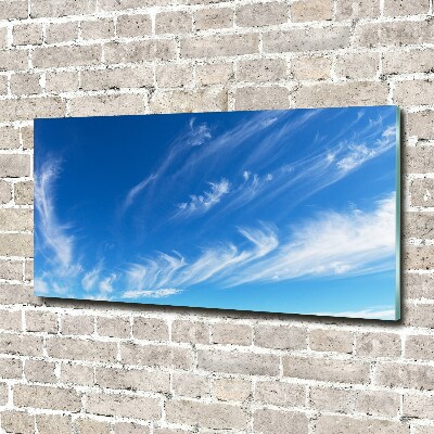 Quadro su vetro Cielo blu
