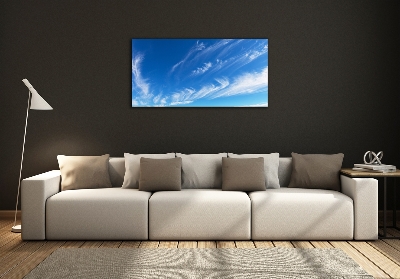 Quadro su vetro Cielo blu