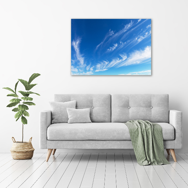 Quadro su vetro Cielo blu
