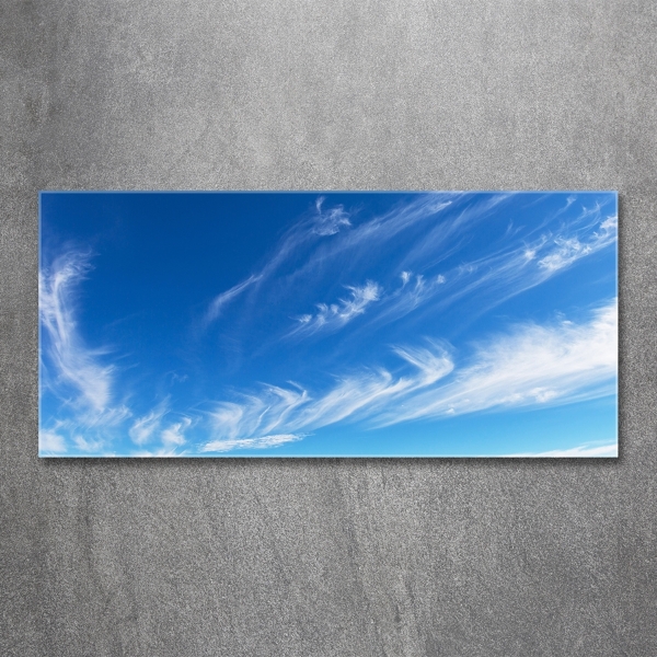Quadro su vetro Cielo blu