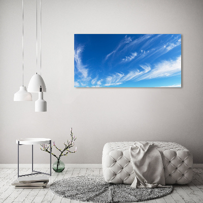 Quadro su vetro Cielo blu