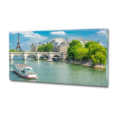 Quadro su vetro Senna Parigi