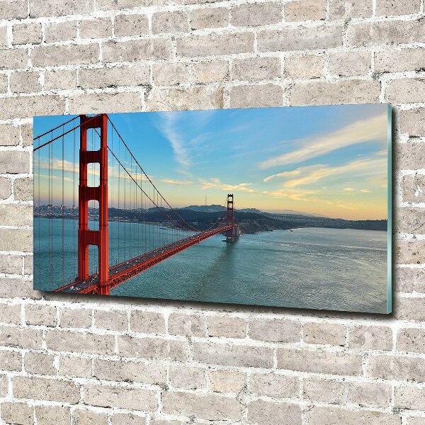 Quadro su vetro Ponte di San Francisco