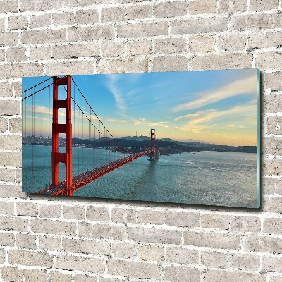 Quadro su vetro Ponte di San Francisco