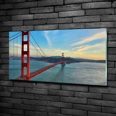 Quadro su vetro Ponte di San Francisco