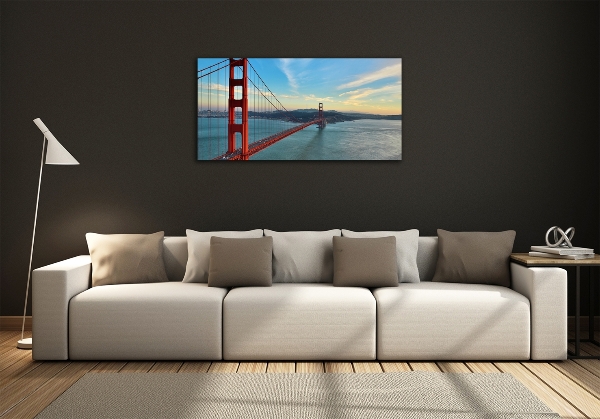 Quadro su vetro Ponte di San Francisco