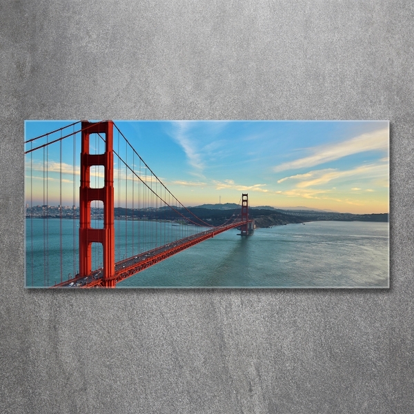 Quadro su vetro Ponte di San Francisco