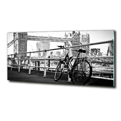 Quadro in verde Andare in bicicletta a Londra