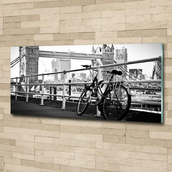 Quadro in verde Andare in bicicletta a Londra