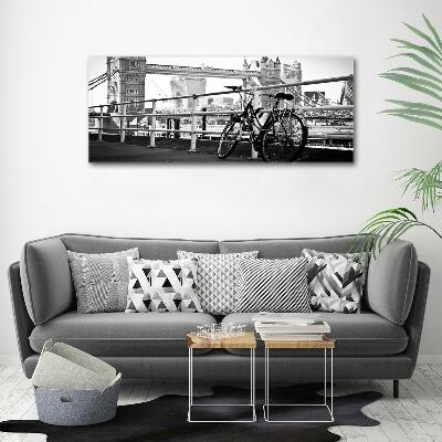 Quadro in verde Andare in bicicletta a Londra