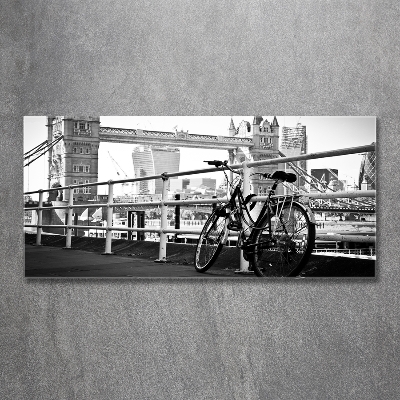 Quadro in verde Andare in bicicletta a Londra