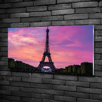 Quadro vetro Torre Eiffel Parigi