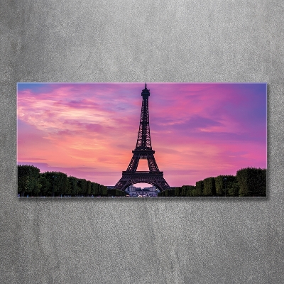 Quadro vetro Torre Eiffel Parigi
