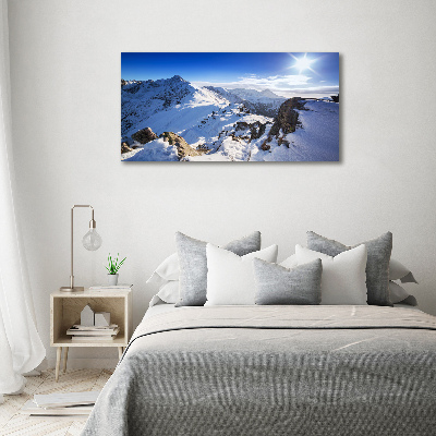 Quadro in verde Picco Tatra