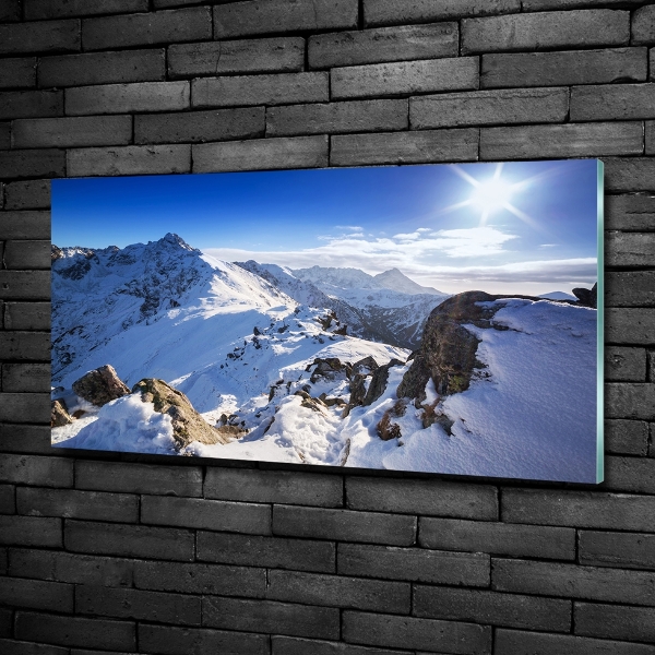 Quadro in verde Picco Tatra