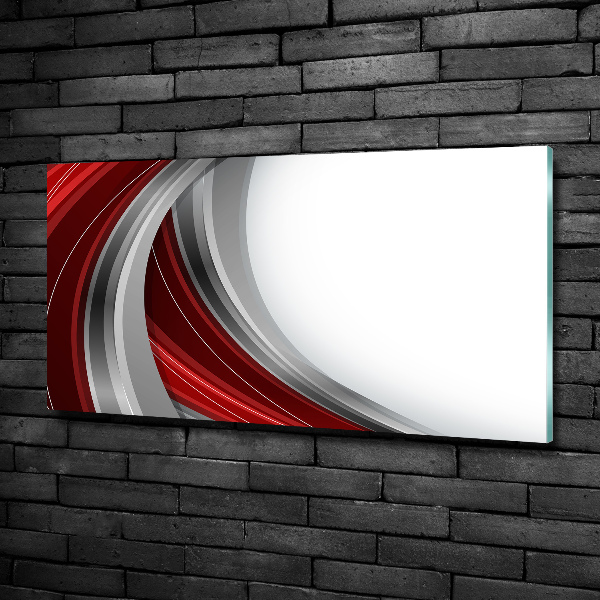 Quadro su vetro Sfondo di onde