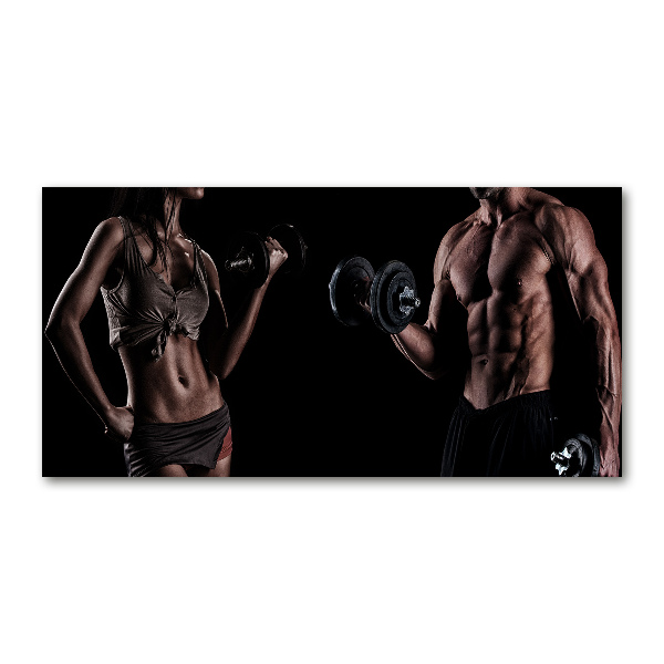 Quadro vetro Edificio sportivo