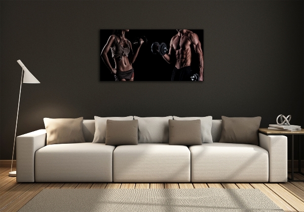 Quadro vetro Edificio sportivo