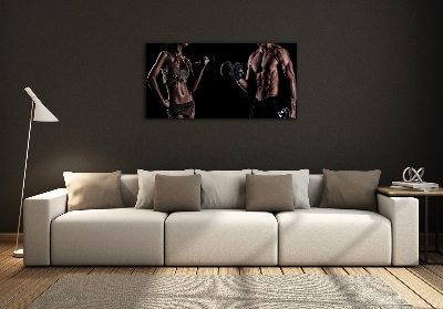 Quadro vetro Edificio sportivo