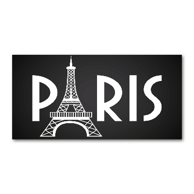 Quadro su vetro Parigi