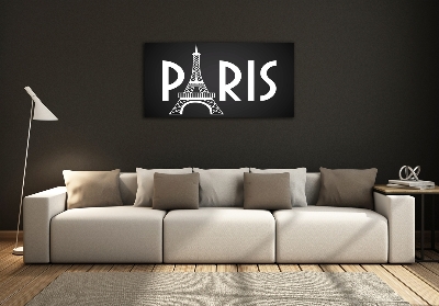 Quadro su vetro Parigi
