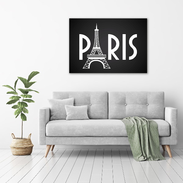 Quadro su vetro Parigi