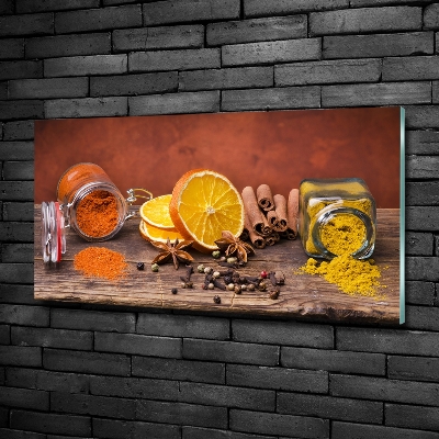 Quadro vetro Miscela di spezie