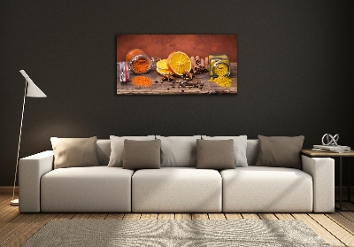 Quadro vetro Miscela di spezie