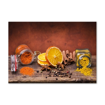Quadro vetro Miscela di spezie