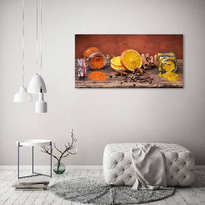 Quadro vetro Miscela di spezie