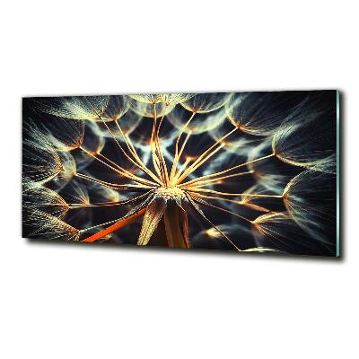 Quadro vetro Denti di leone