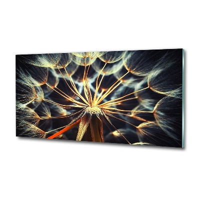 Quadro vetro Denti di leone