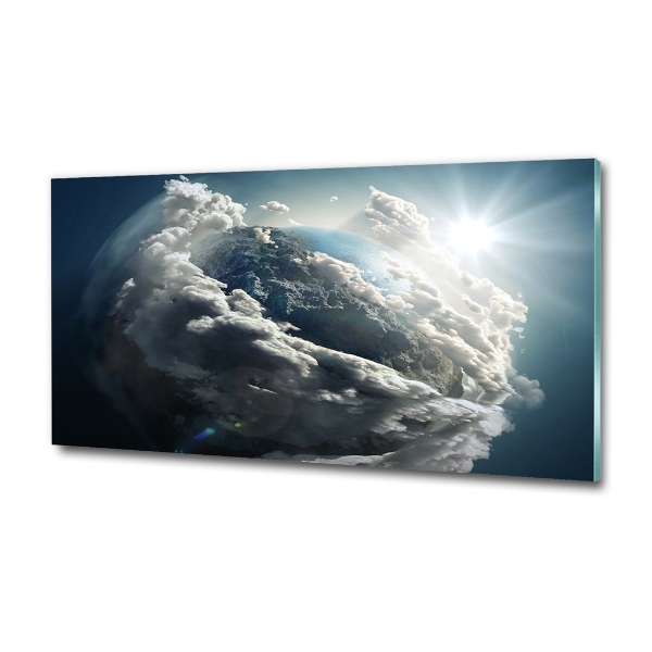 Quadro vetro Pianeta Terra