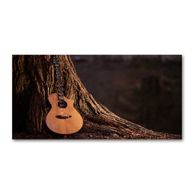 Quadro in vetro Chitarra acustica