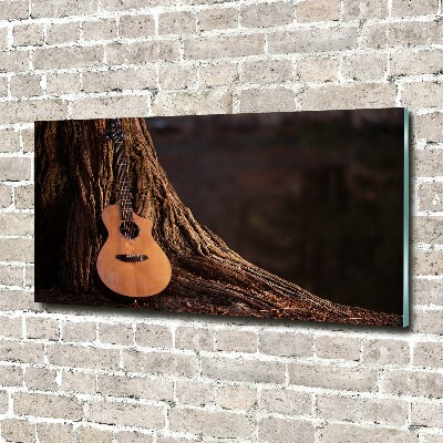 Quadro in vetro Chitarra acustica