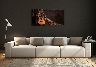 Quadro in vetro Chitarra acustica