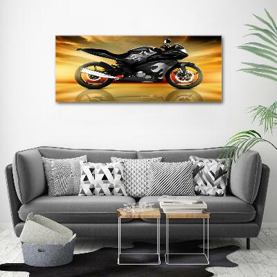 Quadro su vetro Motocicletta