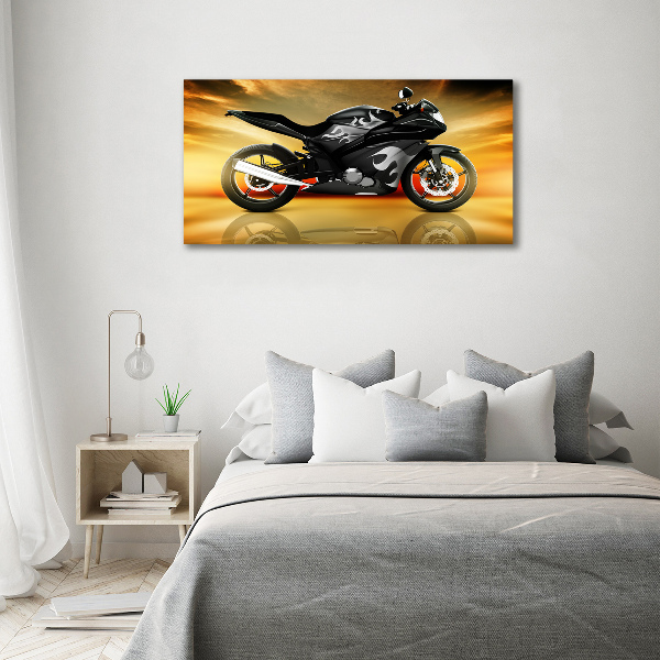 Quadro su vetro Motocicletta