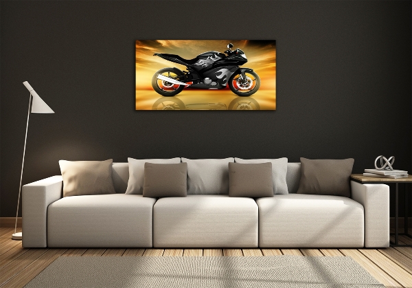 Quadro su vetro Motocicletta