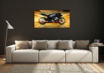 Quadro su vetro Motocicletta