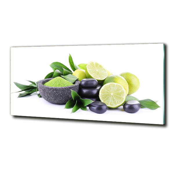 Quadro in verde Calci e pietre