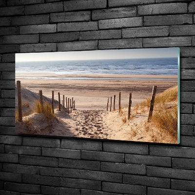 Quadro vetro Dune costiere