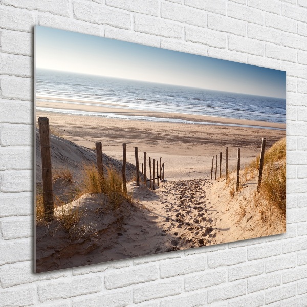 Quadro vetro Dune costiere