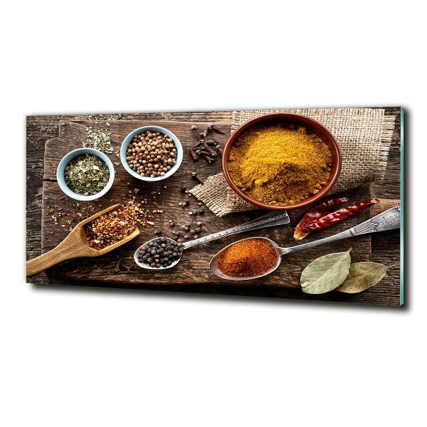Quadro su vetro Miscela di spezie