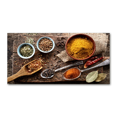 Quadro su vetro Miscela di spezie