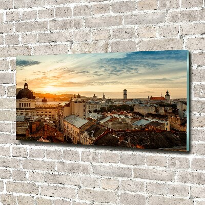 Quadro vetro Alba a Leopoli