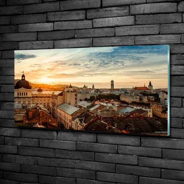 Quadro vetro Alba a Leopoli