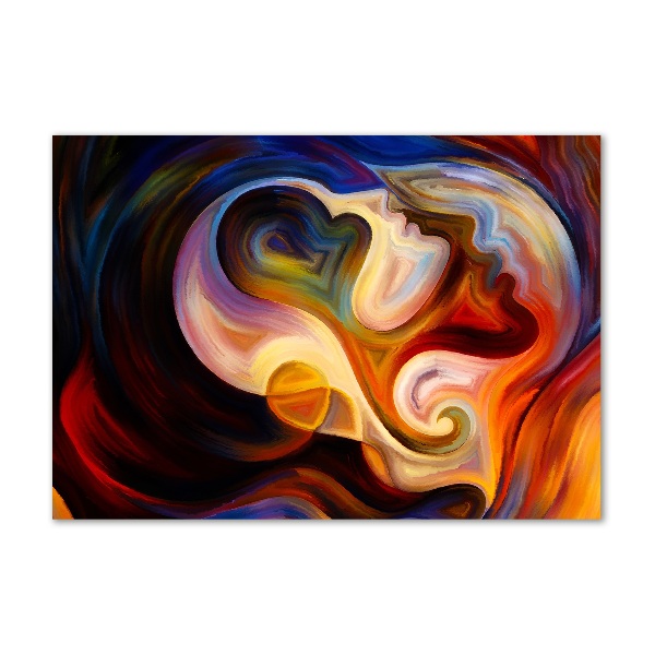 Quadro in vetro Astrazione