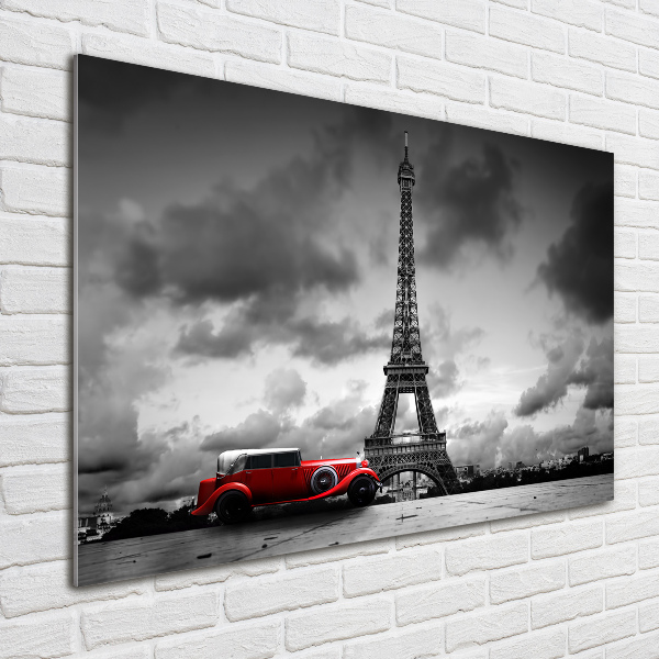 Quadro in verde Torre Eiffel Parigi