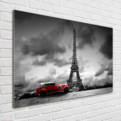 Quadro in verde Torre Eiffel Parigi